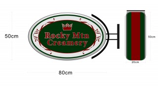 o2o品牌设计Rocky Mtn Creamery