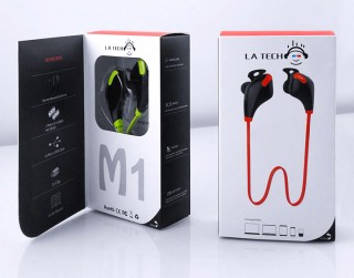 LA TECH耳机品牌标志设计